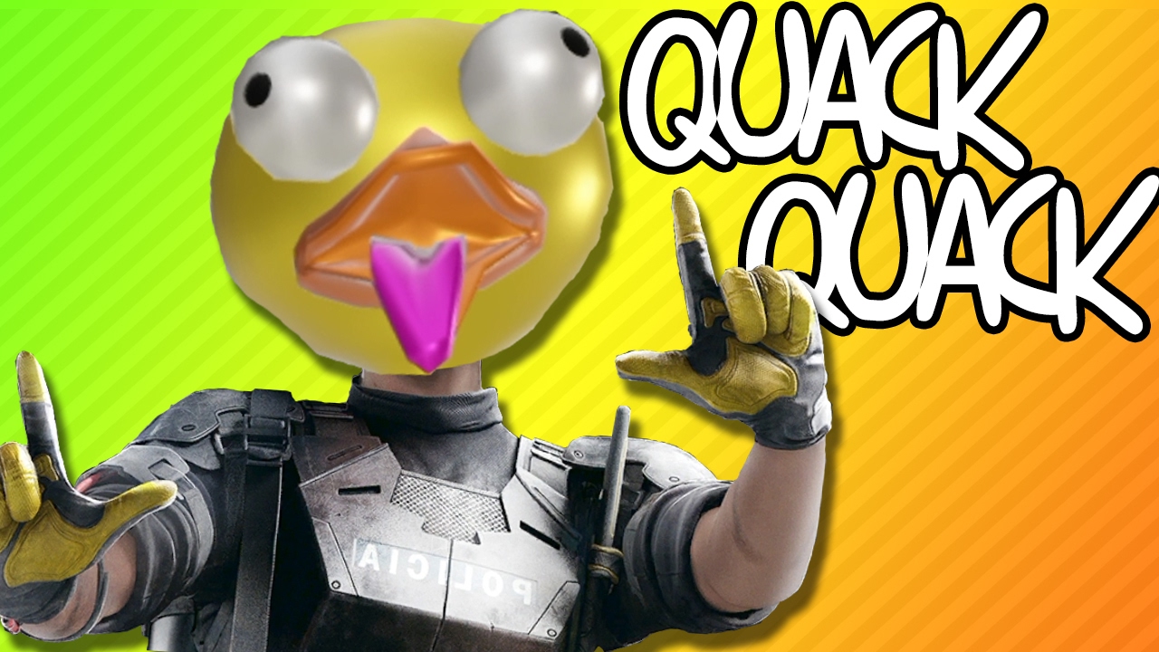 QUACK QUACK MOTHERDUCKER | Rainbow Six Siege Velvet Shell