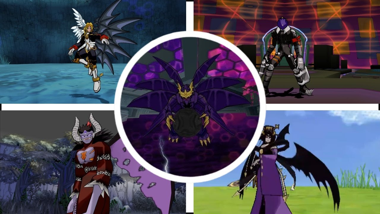Digimon World Data Squad (PS2) - All Bosses & Mini Bosses