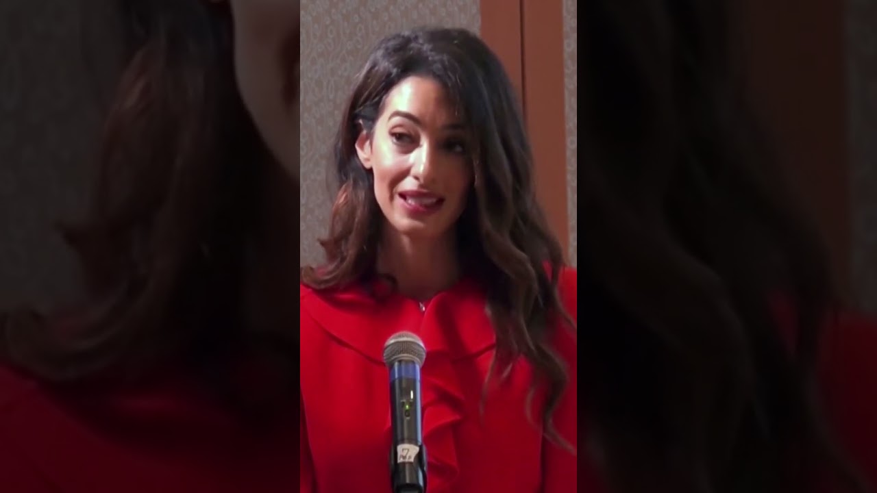 Amal Clooney urges leaders to hold Russia accountable for 'war crime' #unga