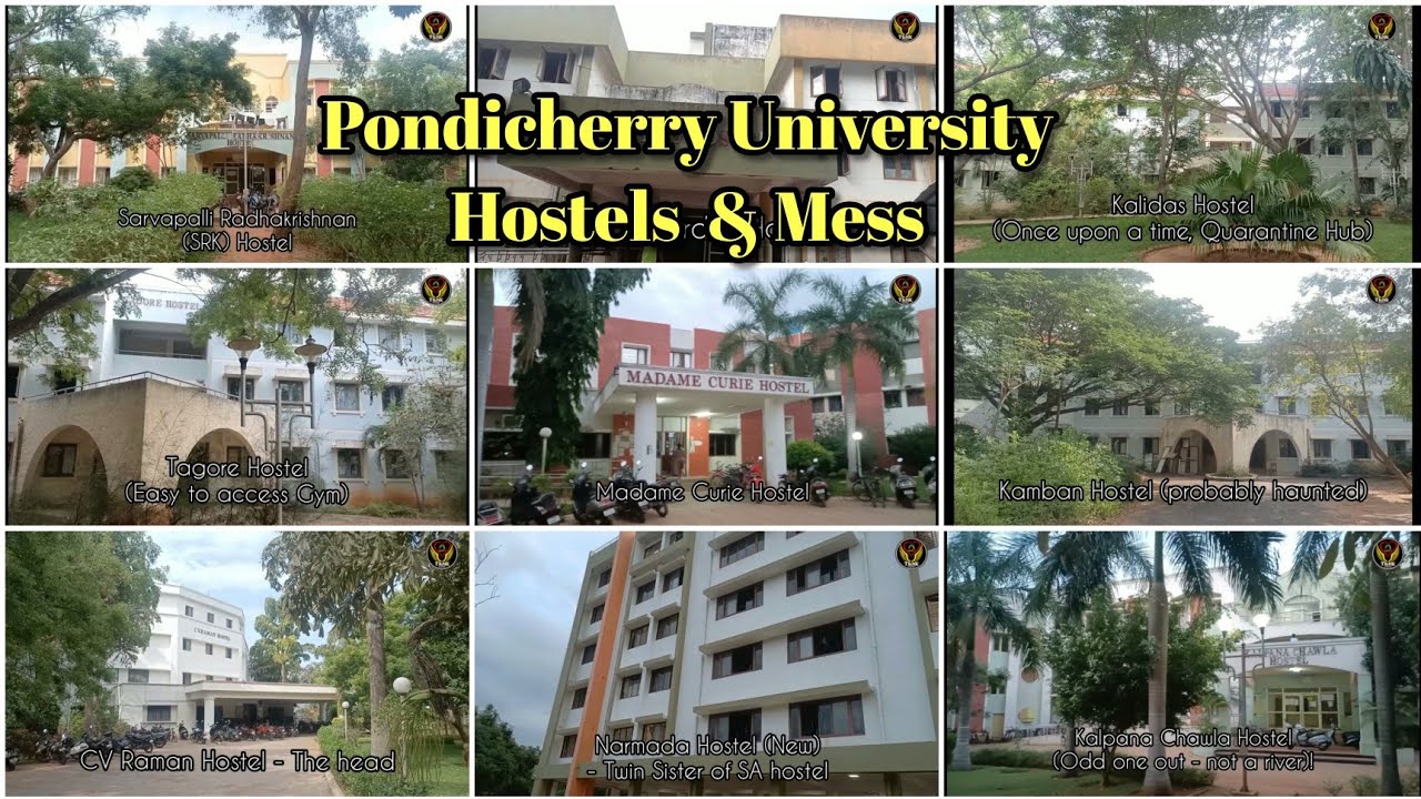 Pondicherry University Hostels & Mess Tour | Campus Review | Boys&Girls | ThiNK Biology VISION