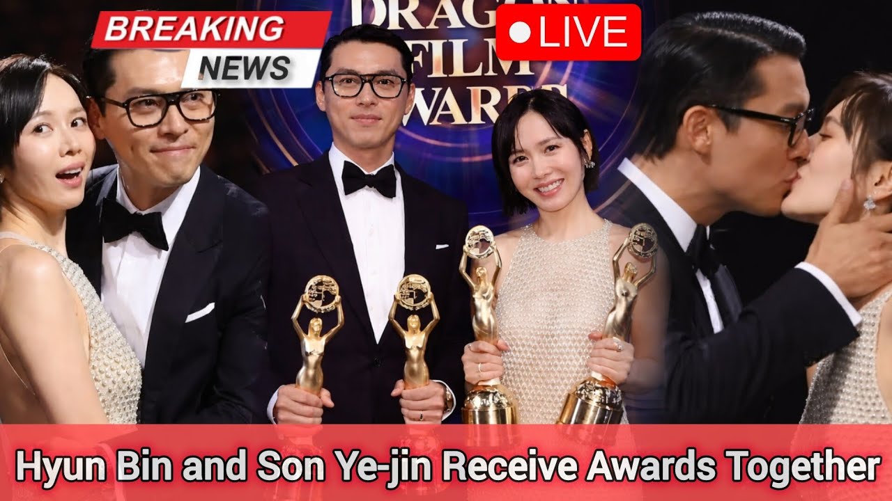 “FULL MOMENT: Hyun Bin and Son Ye-jin Receive Their Popularity Awards Together — Fans are Excited!!