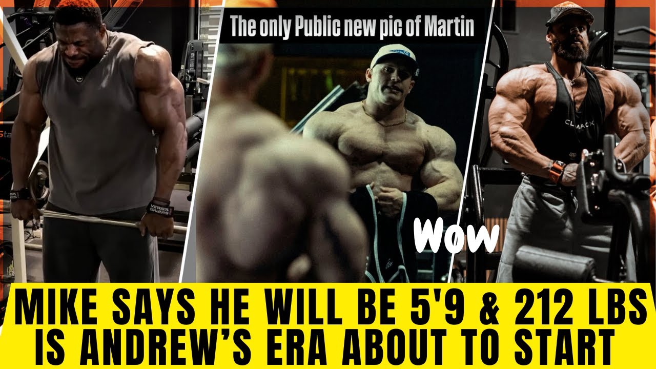 Andrew's era is about to begin + Mike says he will be 5'9 & 212 lbs + Martin is being underestimated