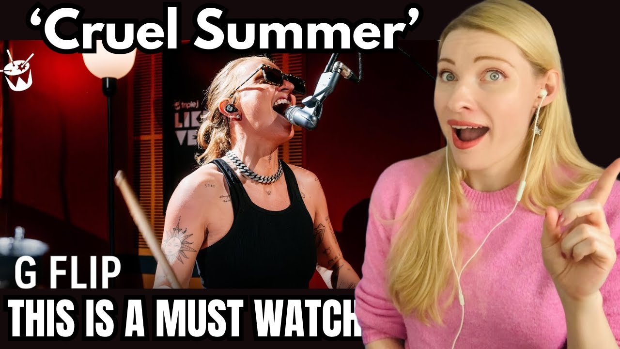 Vocal Coach/Musician Reacts: G FLIP 'Cruel Summer' Taylor Swift Cover - In Depth Analysis!