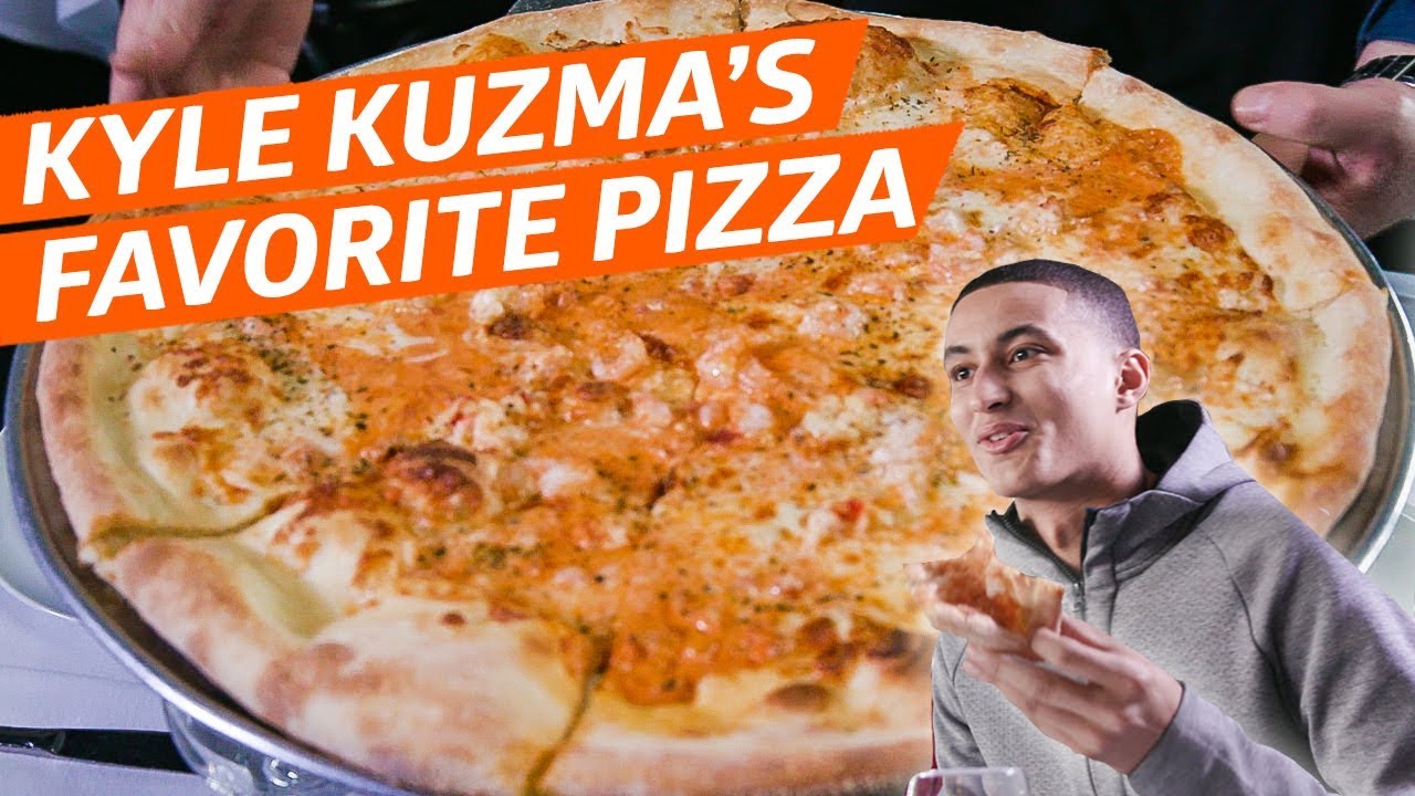 Eater x NBA: Lobster Pizza Is Laker Kyle Kuzma's Comfort Food of Choice