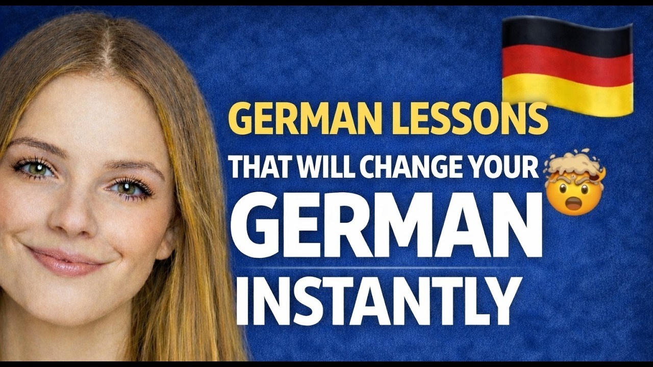 German Lessons That Will Change Your German Instantly 🤯