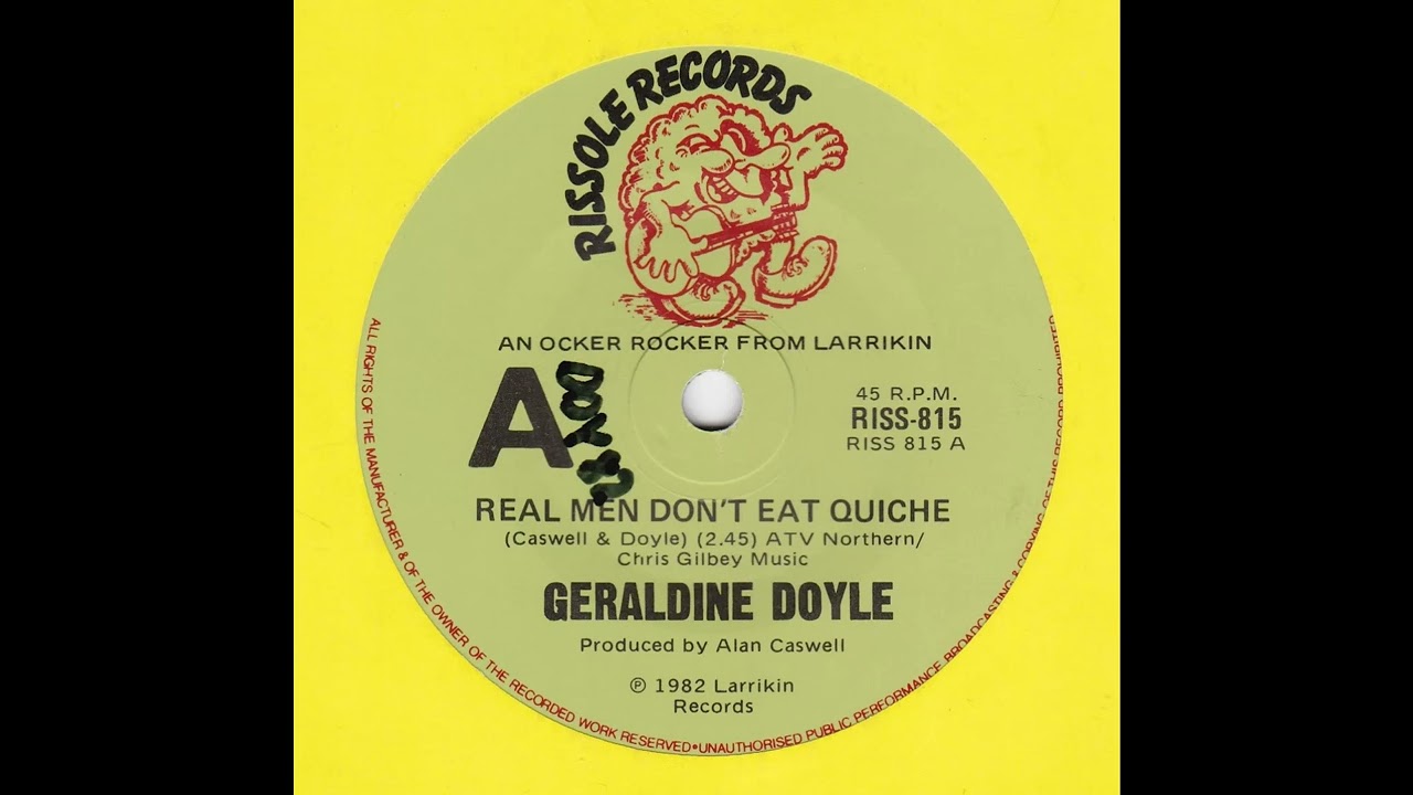 Geraldine Doyle - Real Mean Don't Eat Quiche