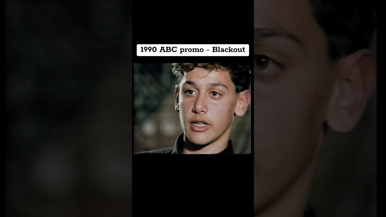 1990 ABC promo - Blackout #retroads #oldads #tvads #nostalgia #vhs #australiantv #abcaustralia