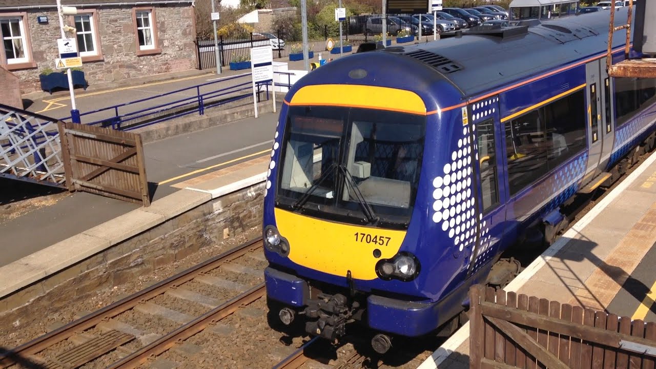 ScotRail Carnoustie Railway Station   21st April 2015