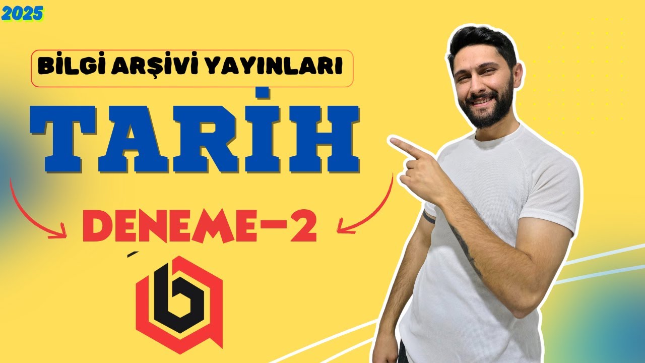 Bilgi Arşivi Yayınları - TYT Sosyal Bilimler Denemeleri | Tarih Sorularının Çözümleri-2 | Ali Gürbüz