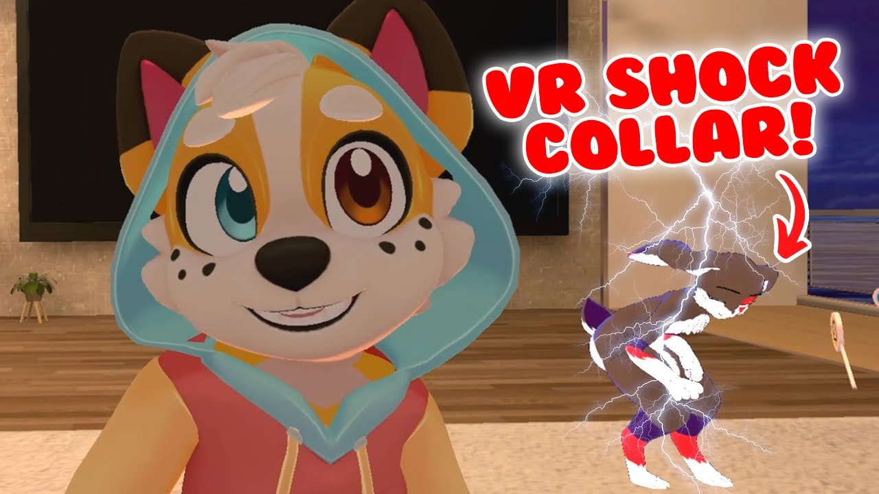 VR SHOCK COLLAR! | Furries Play VRChat | April 29, 2023