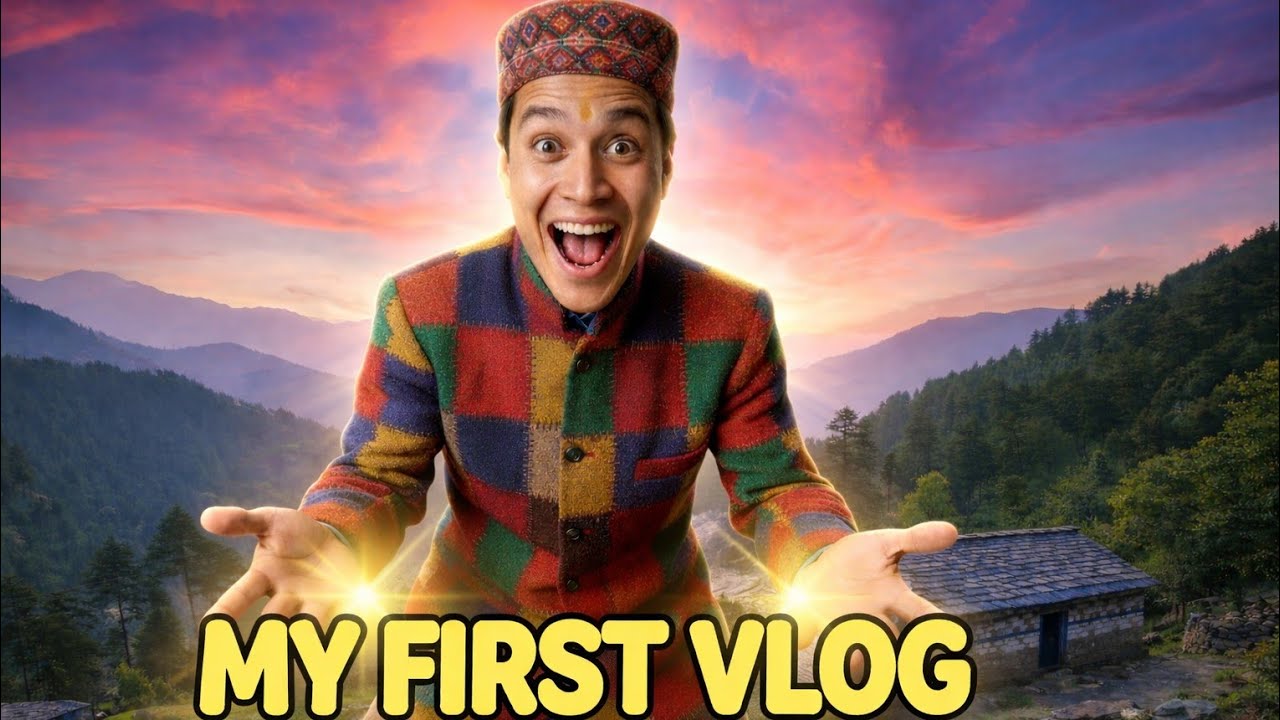 My First Vlog । Uttarakhand Village Life Vlog #PahadiLife #VillageLifeIndia | First Real Pahadi Day
