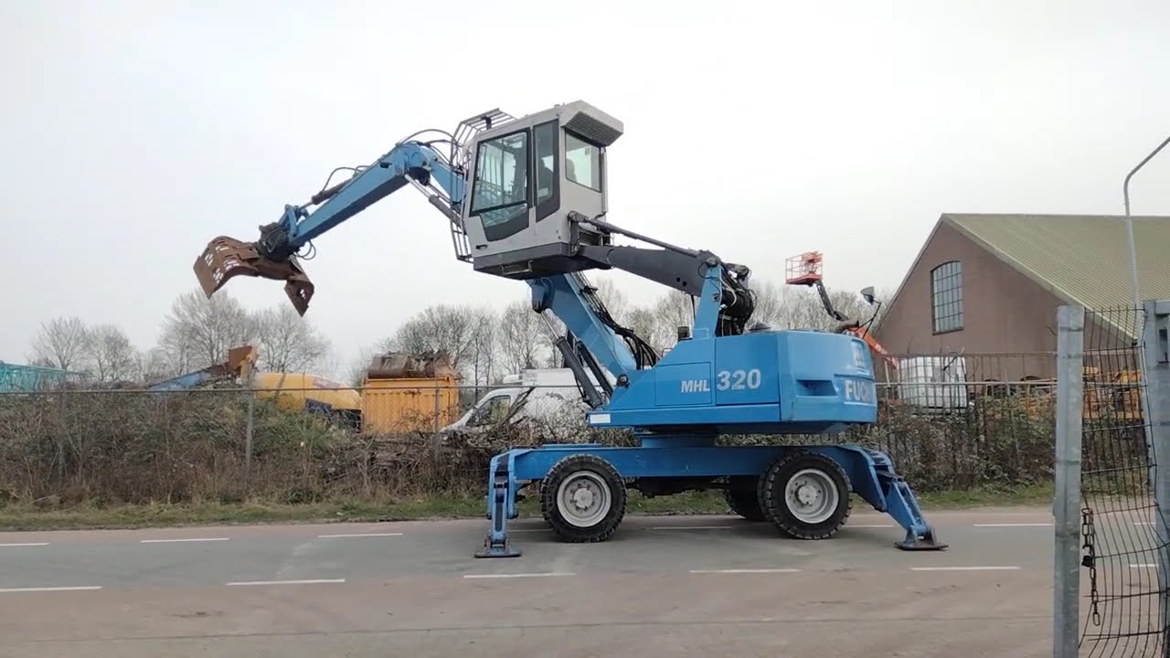 Fuchs MHL320, bj 2007, 11 071 uur