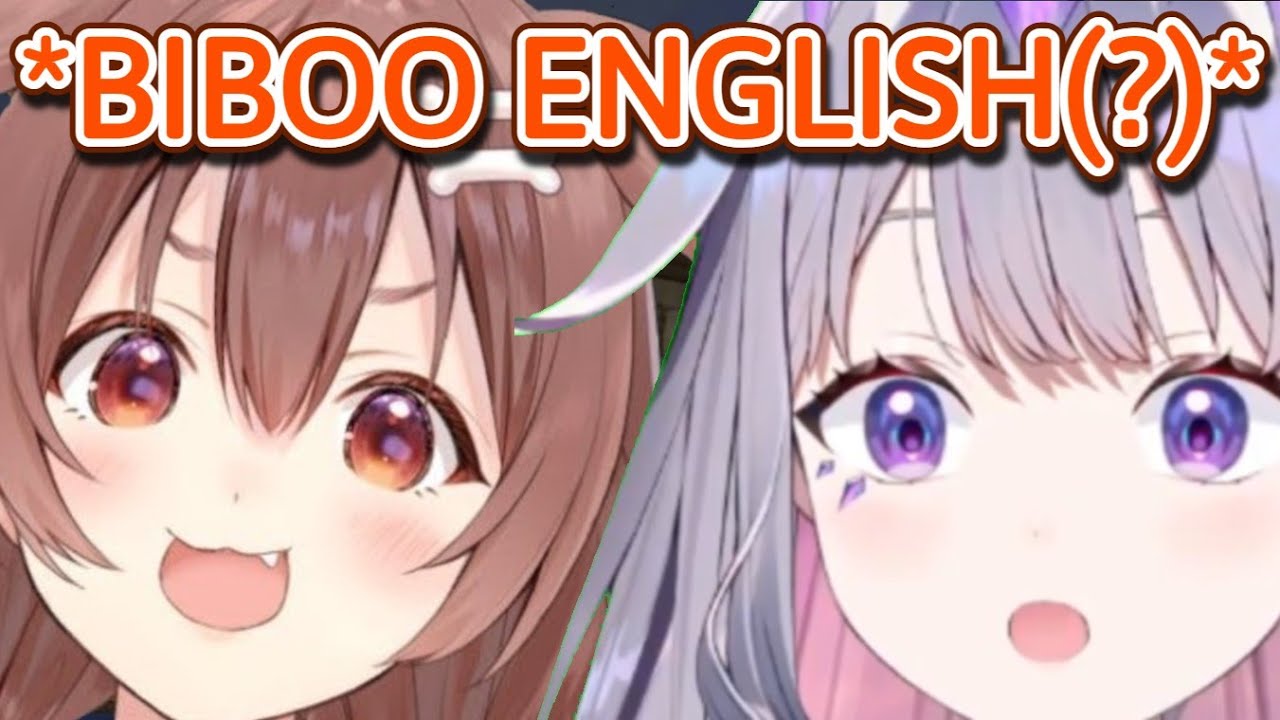Korone Tries to Copy Biboo's Voice in English,  but Doesn't Censor Her Swears [Hololive]