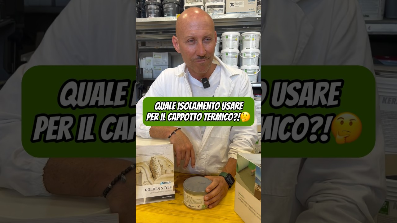 CAPPOTTO TERMICO: QUALE ISOLAMENTO USARE?  #edilizia #isolamentotermico #casa
