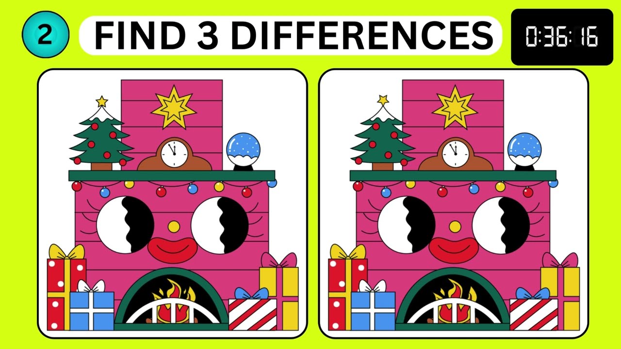 Find the 3 Differences : Ultimate Observation Challenge! | 