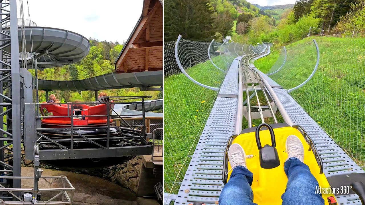 RiverSplash Raft Ride w/ a Vertical Lift & Alpine Coaster | Steinwasen Park