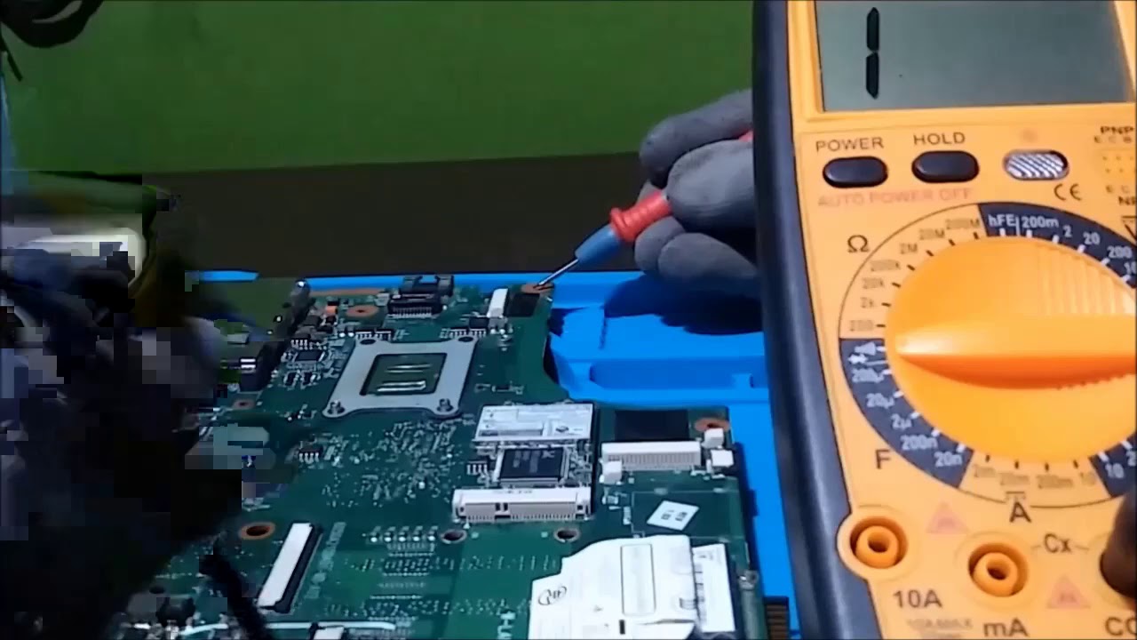 Remplazo de Nec/Tokin por condensadores de Tantalio. Laptop Toshiba (ver descripcion comprar pieza)
