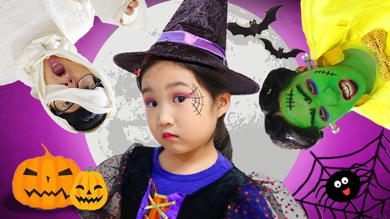 Boram mengadakan pesta Halloween