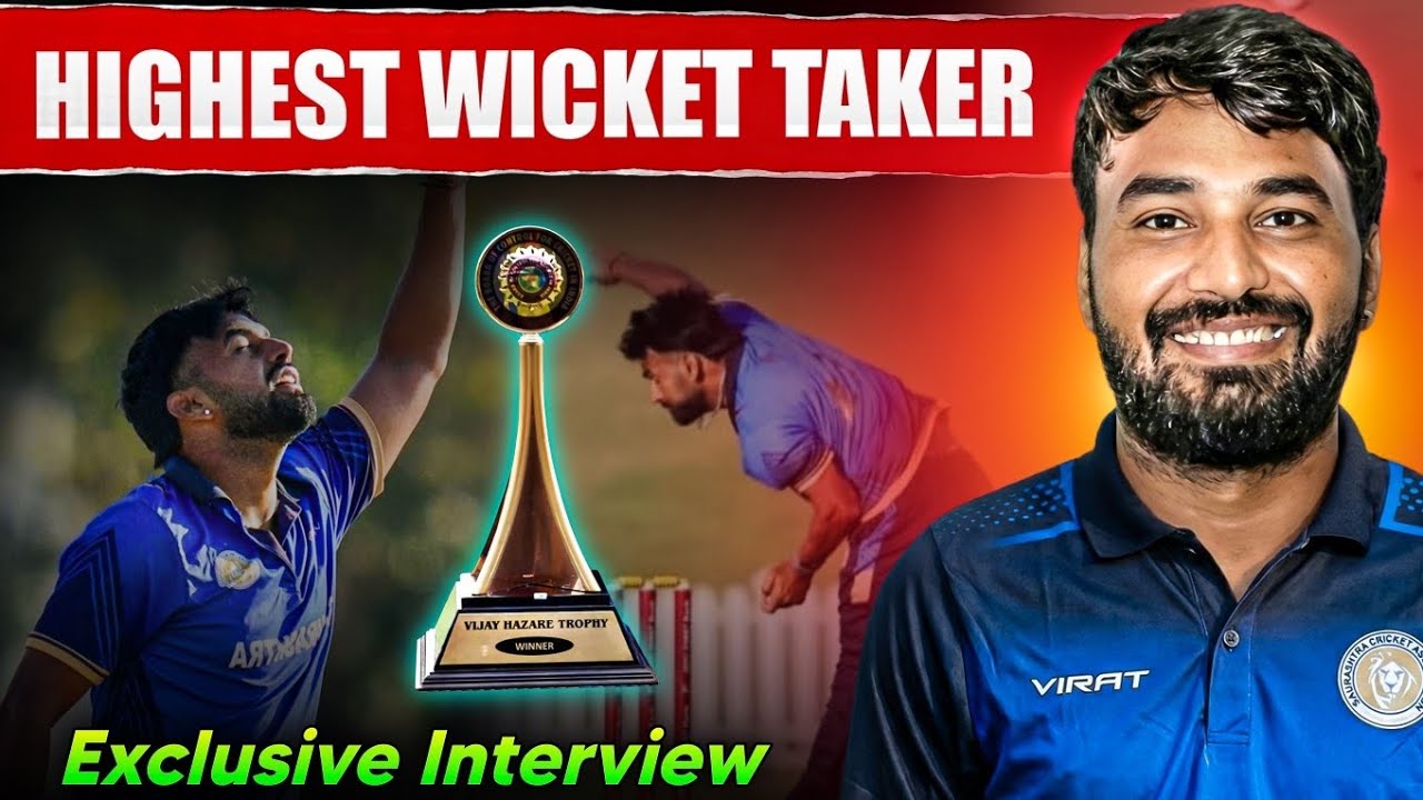 SRH Net Bowler & Highest Wicket Taker of Vijay Hazare - Ankur Panwar | DC Trails & IPL Future