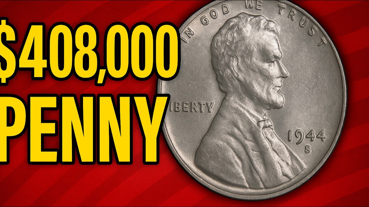 Rare 1944-S Steel Wheat Penny Worth $1.1 Million &ndash; Only 2 Known!