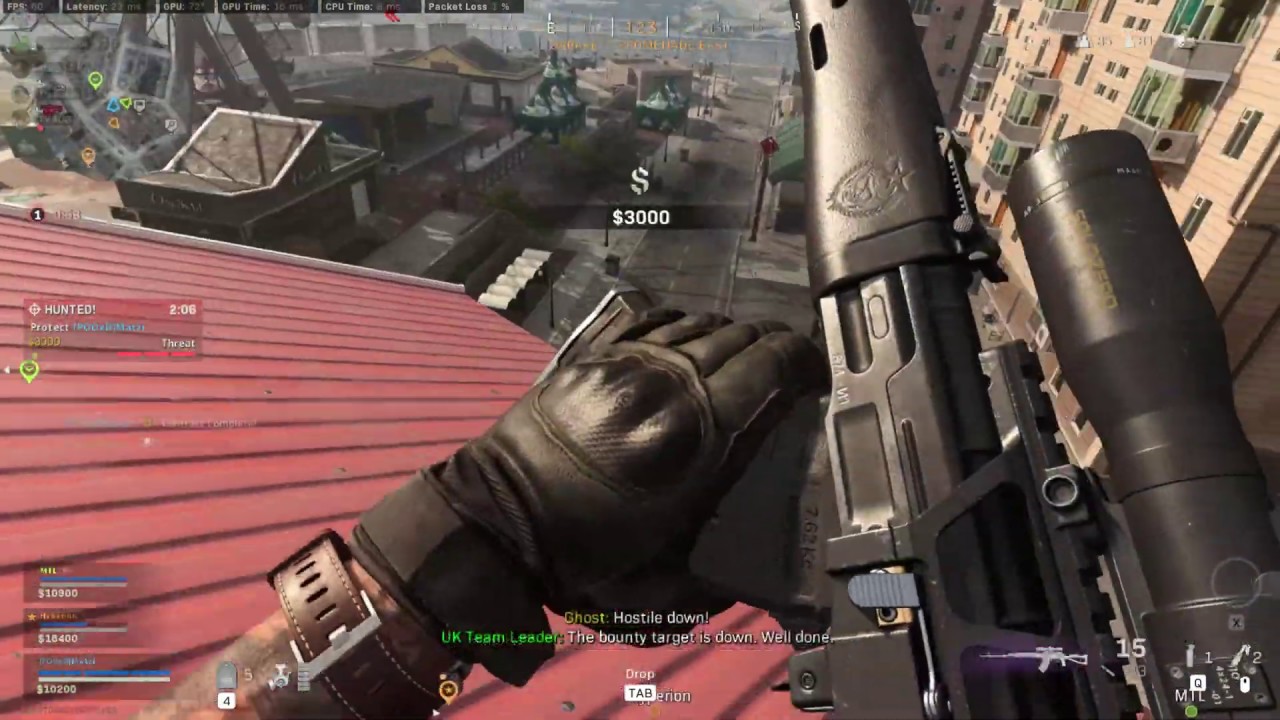 Afrikaans man is angry - Warzone
