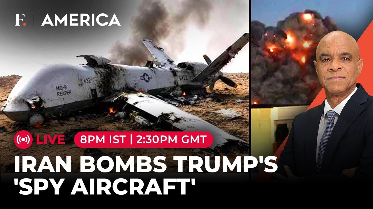 US Spy Drone Shot Down Over Hormuz: Iran Unveils 'New' Air Defence System | Firstpost America