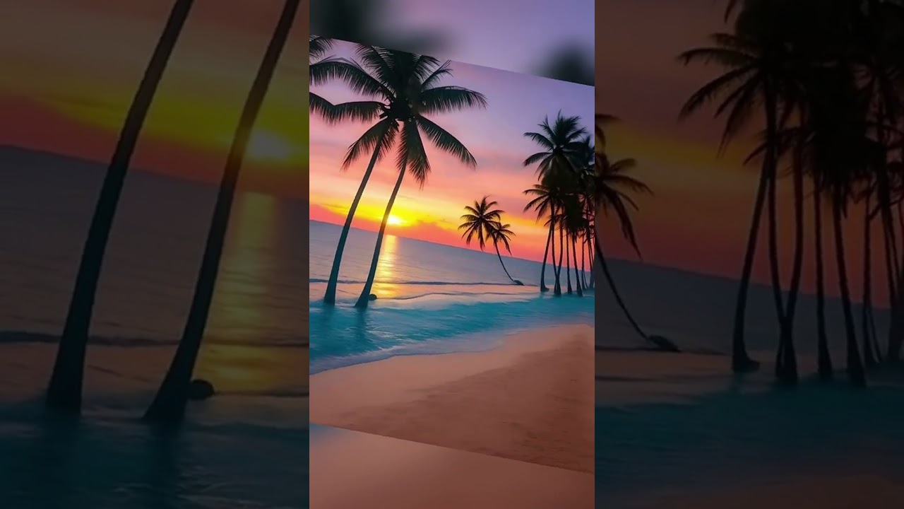 Vibrant neon beach & city lights photography #neonpictures #photography