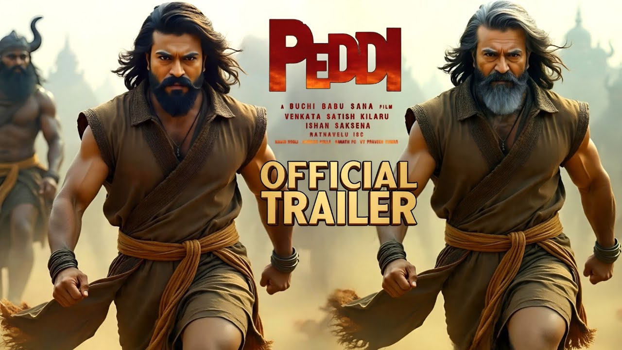 Peddi Official Trailer | Ram Charan | Jhanvi Kapoor | Buchhi Babu | AR Rehman ,Peddi 1st Song