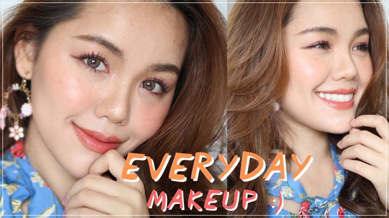 แต่งหน้าเม้ามอย EVERYDAY LOOK Skincare +  Makeup | Wonderpeach