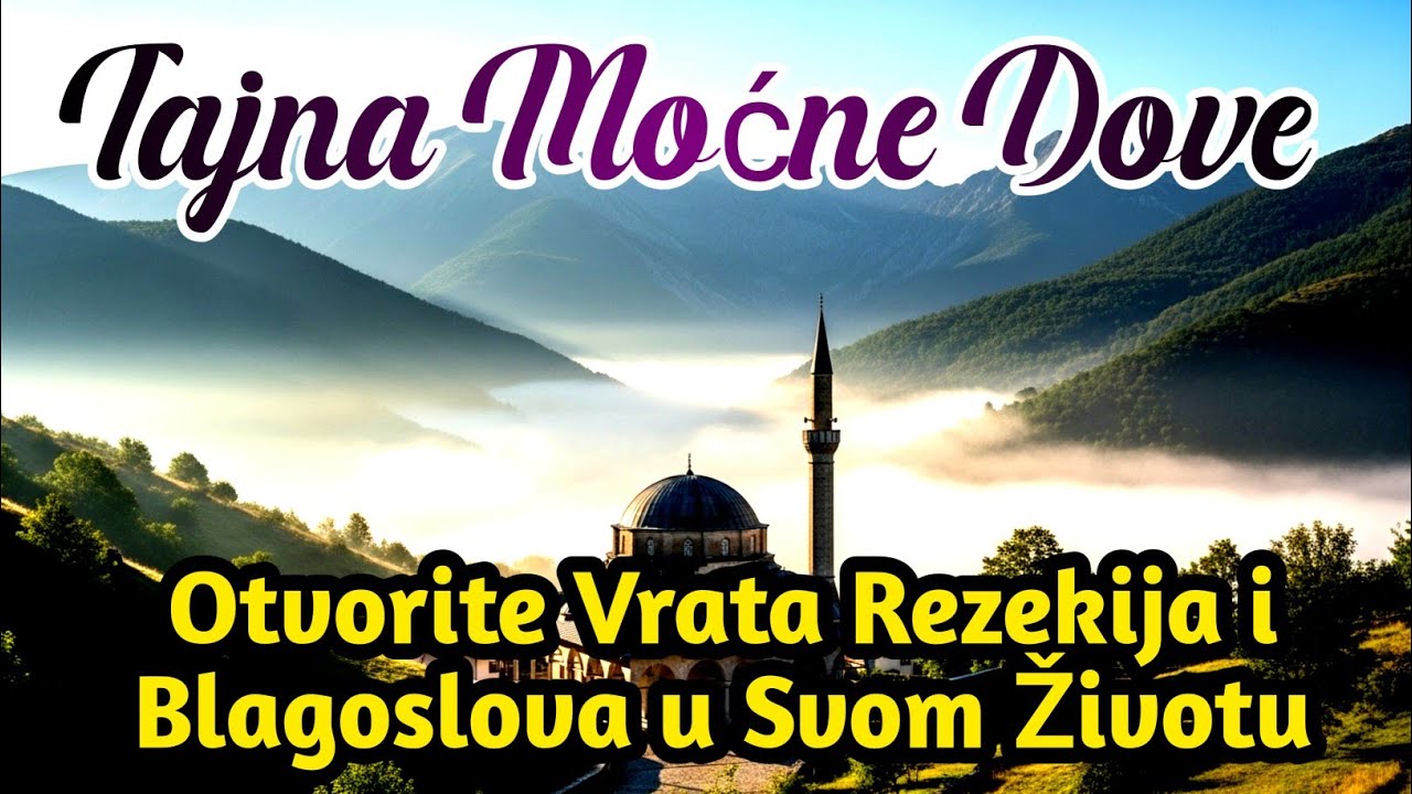 Tajna Moćne Dove: Otvorite Vrata Rezekija i Blagoslova u Svom Životu