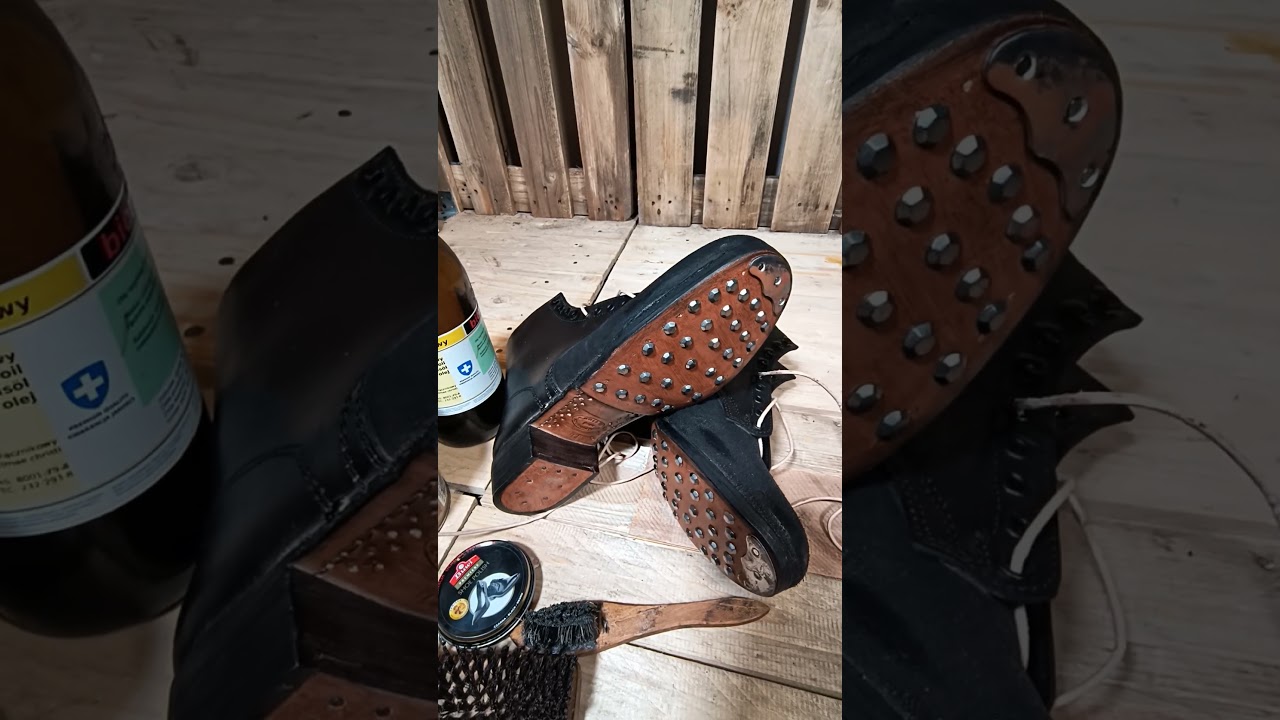 Podstawowa konserwacja butów do rekonstrukcji historycznej. 