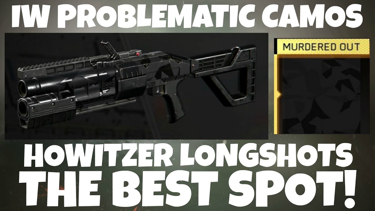 IW Problematic Camos: The BEST Howitzer Longshot Farming Location (CoD:IW)