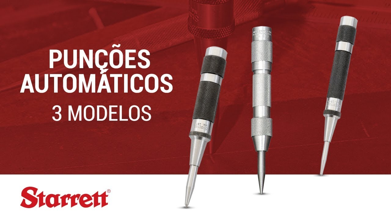 Starrett: Punções Automáticos