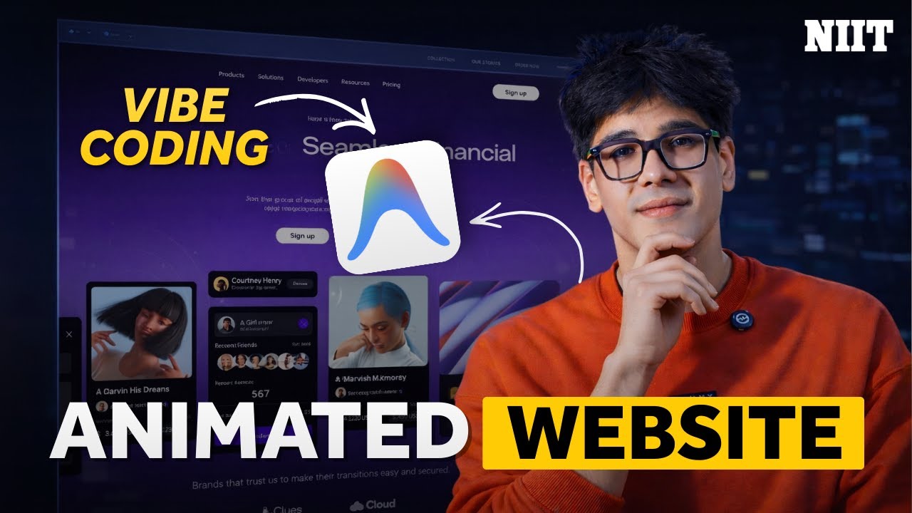 Vibe Coding Animated Websites with AI | Apple-Style Scroll Effects Using Google Antigravity