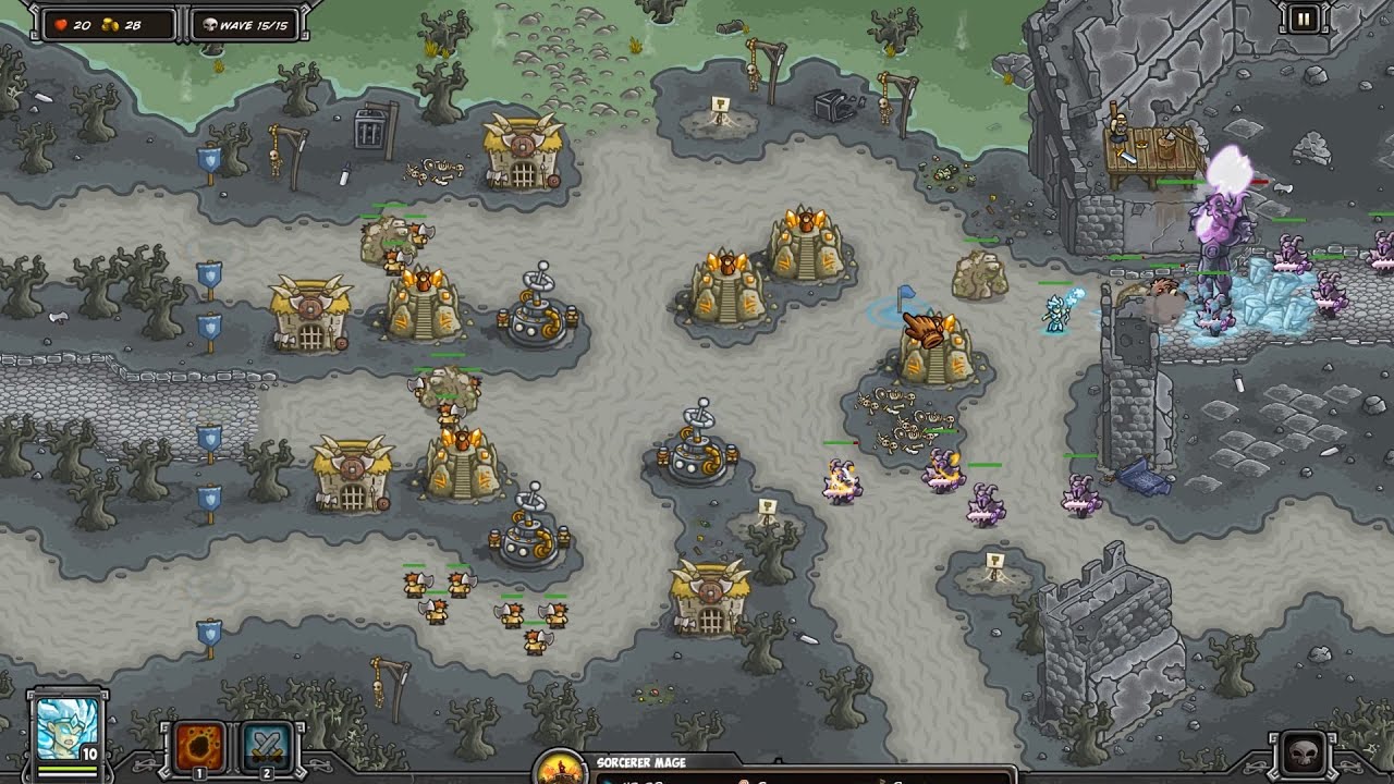 Kingdom Rush - Castle Blackburn (Veteran Campaign Mode, 3 Stars No Lives Lost)