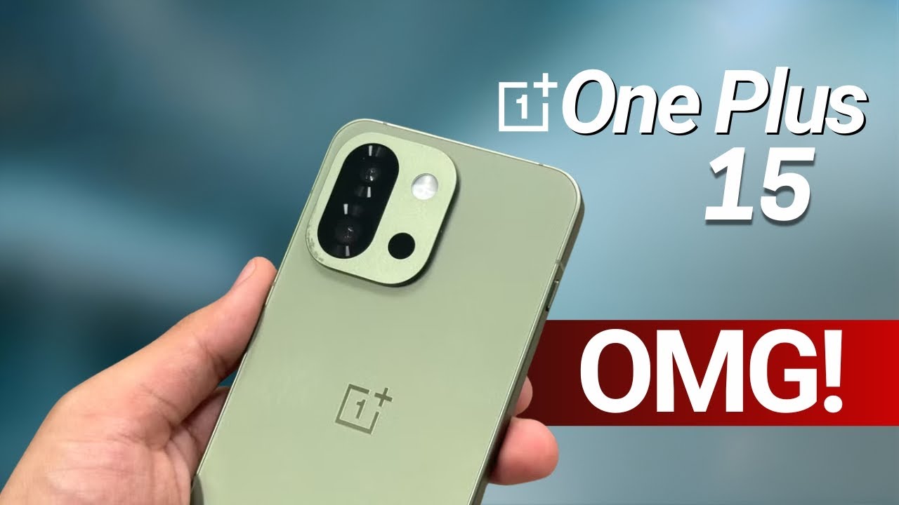 OnePlus 15 — WOW!