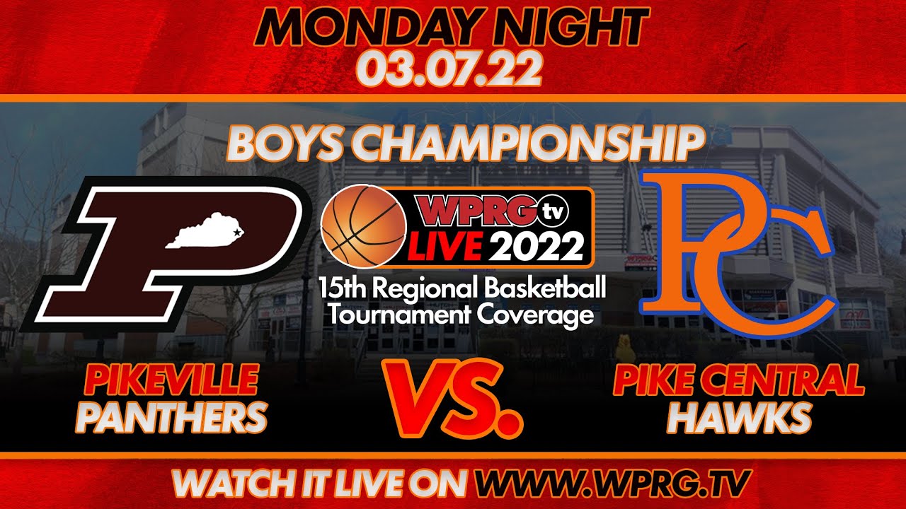 Pikeville 30-2 vs Pike Central 15-12 KHSAA 15th Region BOYS Championship (March 7, 2022)