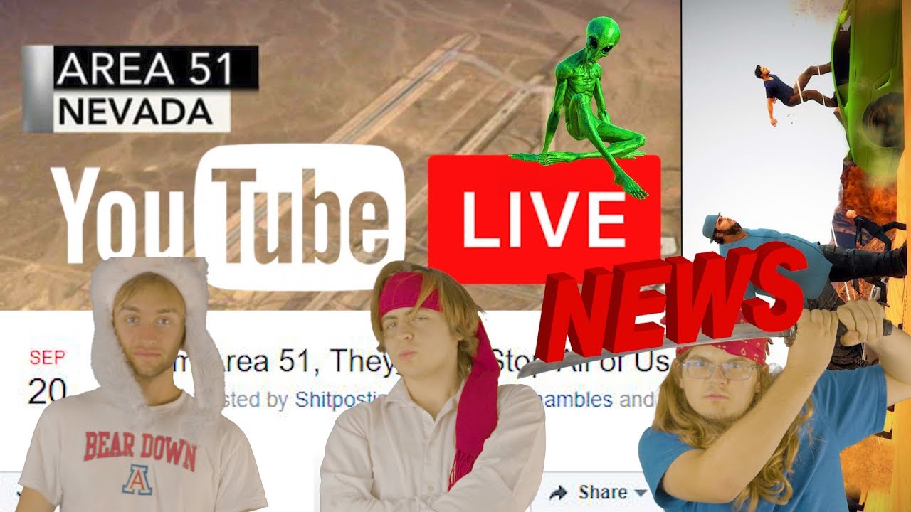 🔴 Area 51 Live (Stream News): Storm Area 51, They Can't Stop All of Us