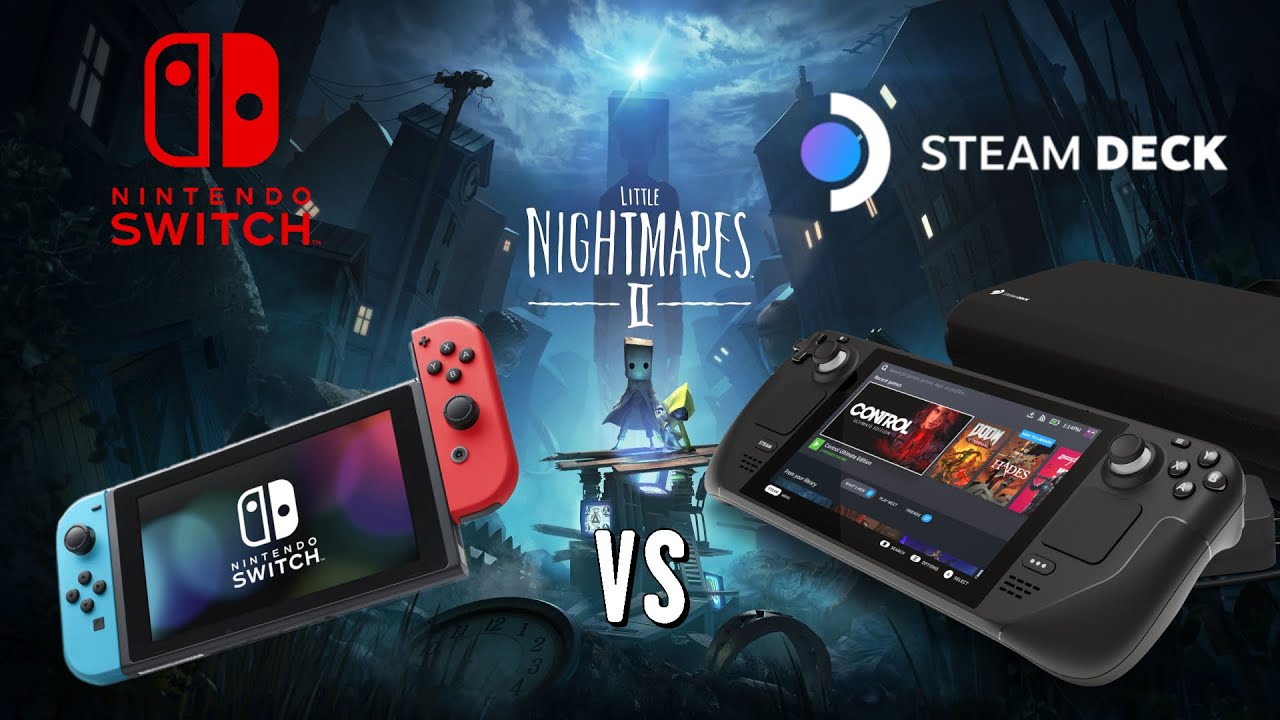 Little Nightmares 2 - Switch vs Steam Deck (No commentary)