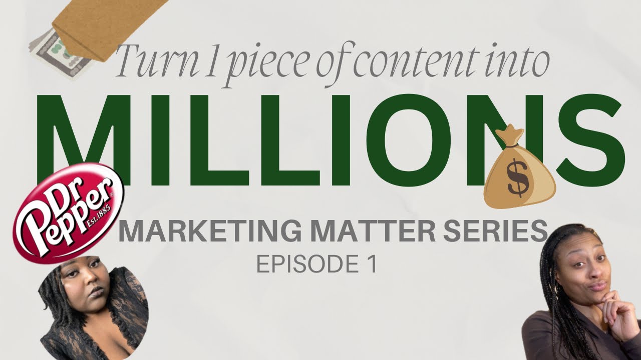 👀Turn 1 Piece of Content Into Millions