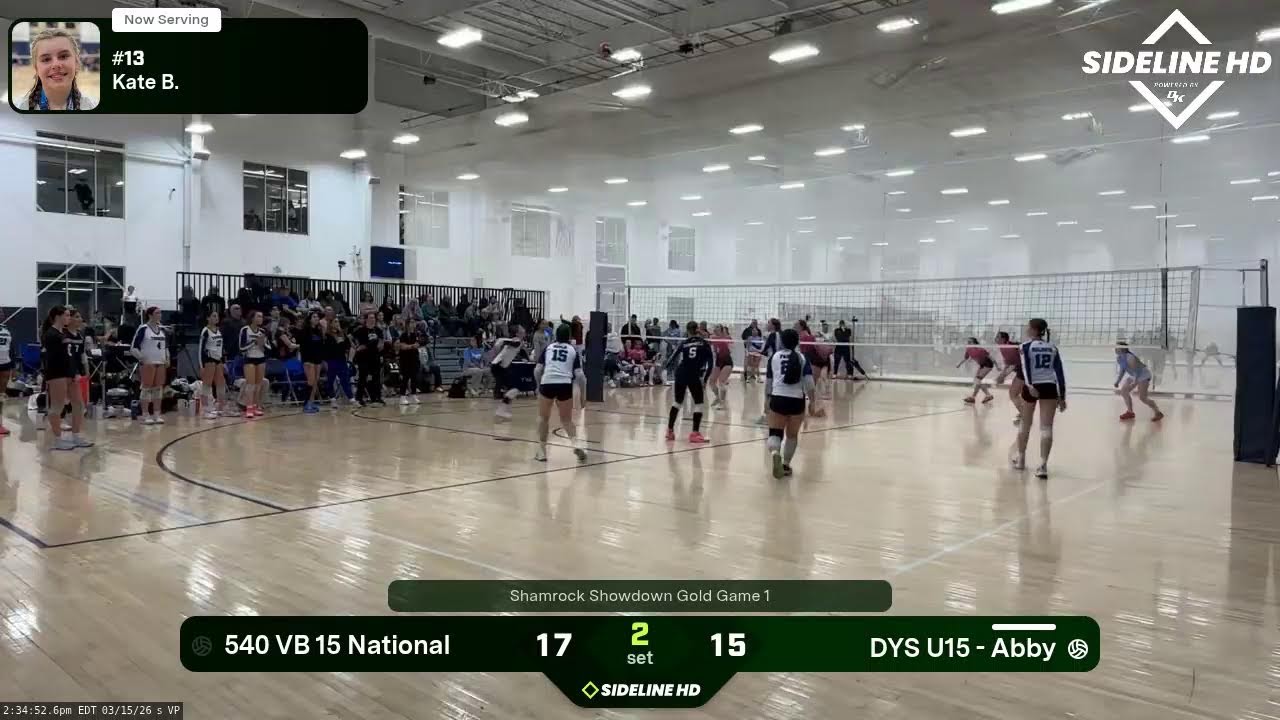 DYS U15 - Abby vs. 540 VB 15 National (2026.03.15)
