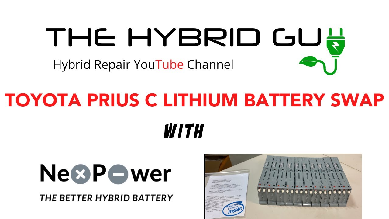 Toyota Prius C NexCell  Battery Swap And Test Drive