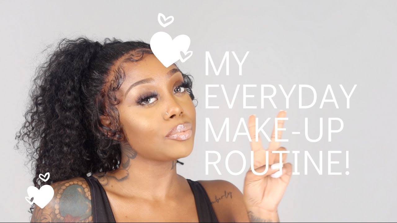 MY EVERYDAY MAKEUP ROUTINE (DETAILED)!!