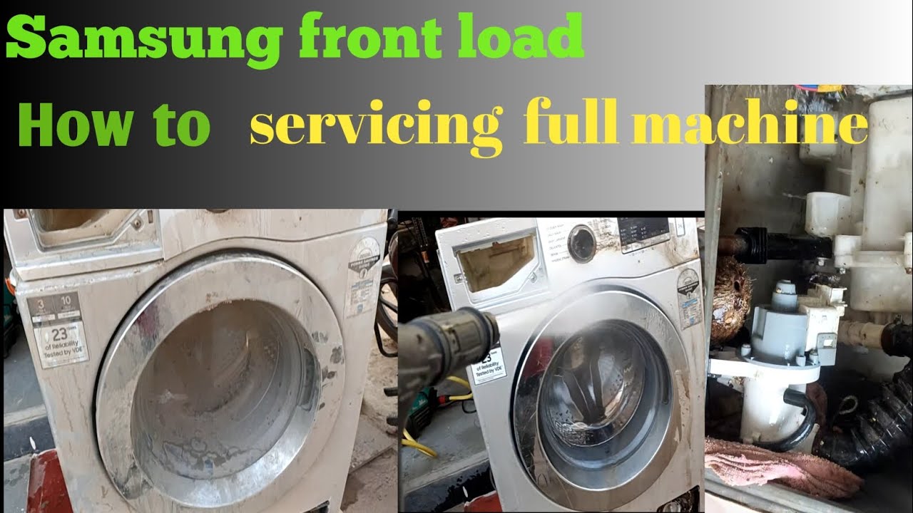 Washing machine chemical service ⏳ samsung washing machine ⏳how to clean front load washing machine 