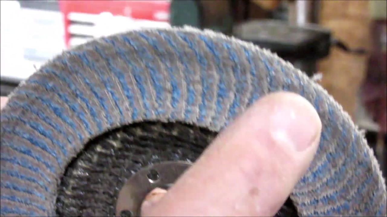 FLAP DISCS MAKING THEM LAST LONGER COOL TIP