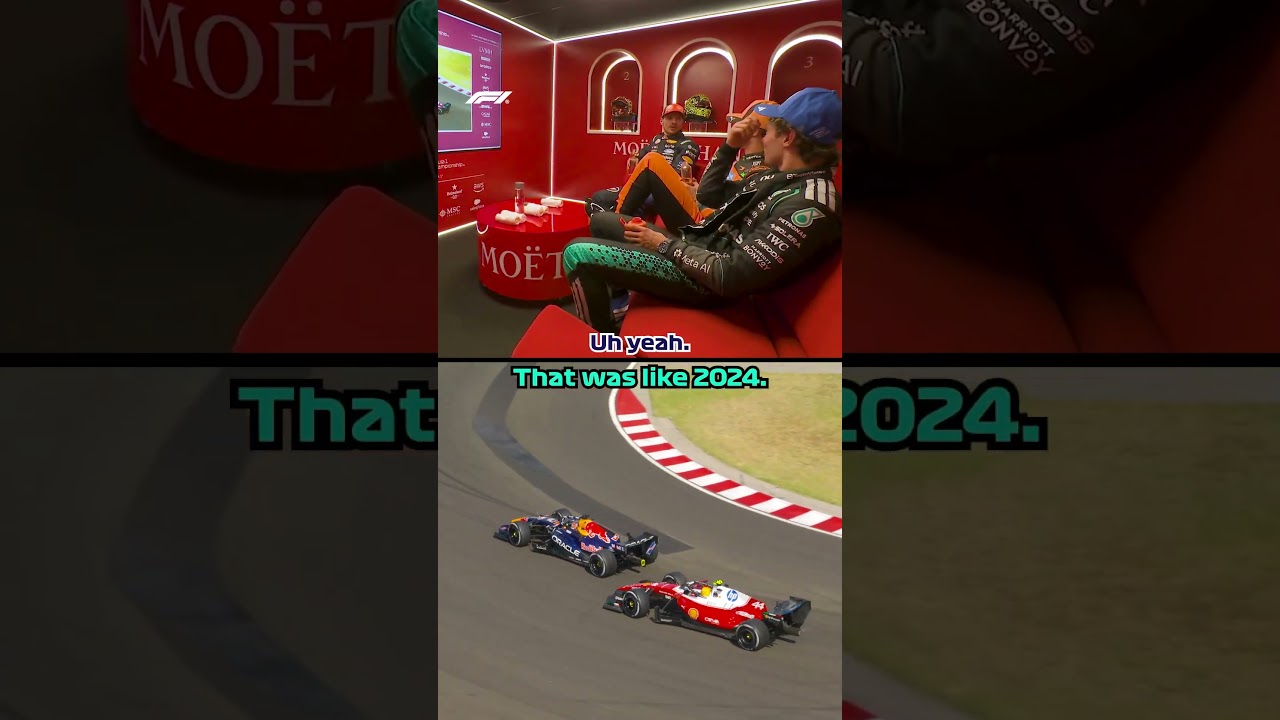 The Drivers React To That Max Overtake 😅