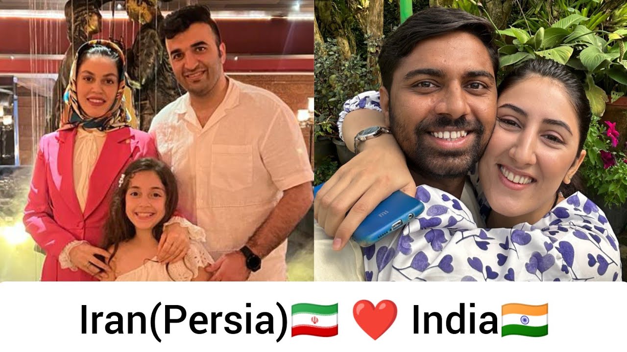 India❤️Iran (Persia) | @Indianpersiancouple 🇮🇳 and @fati.greenland  live | Indoiranian | Indopersian