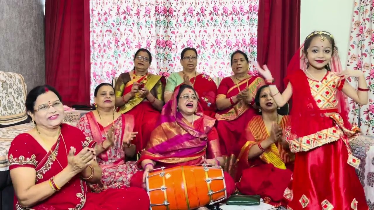 नवरात्रि स्पेशल🚩मैया सदा सुहागन बनाये रहियो, मैया नौ दिन हमे दर्शन दैयो🚩#mataranibhajan #navratre