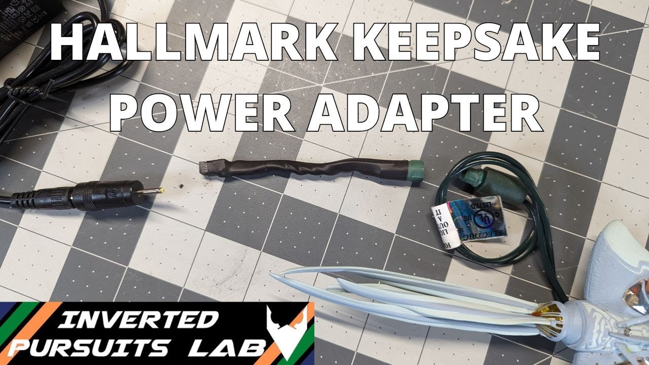 Hallmark Keepsake Ornament Power Adapter DIY