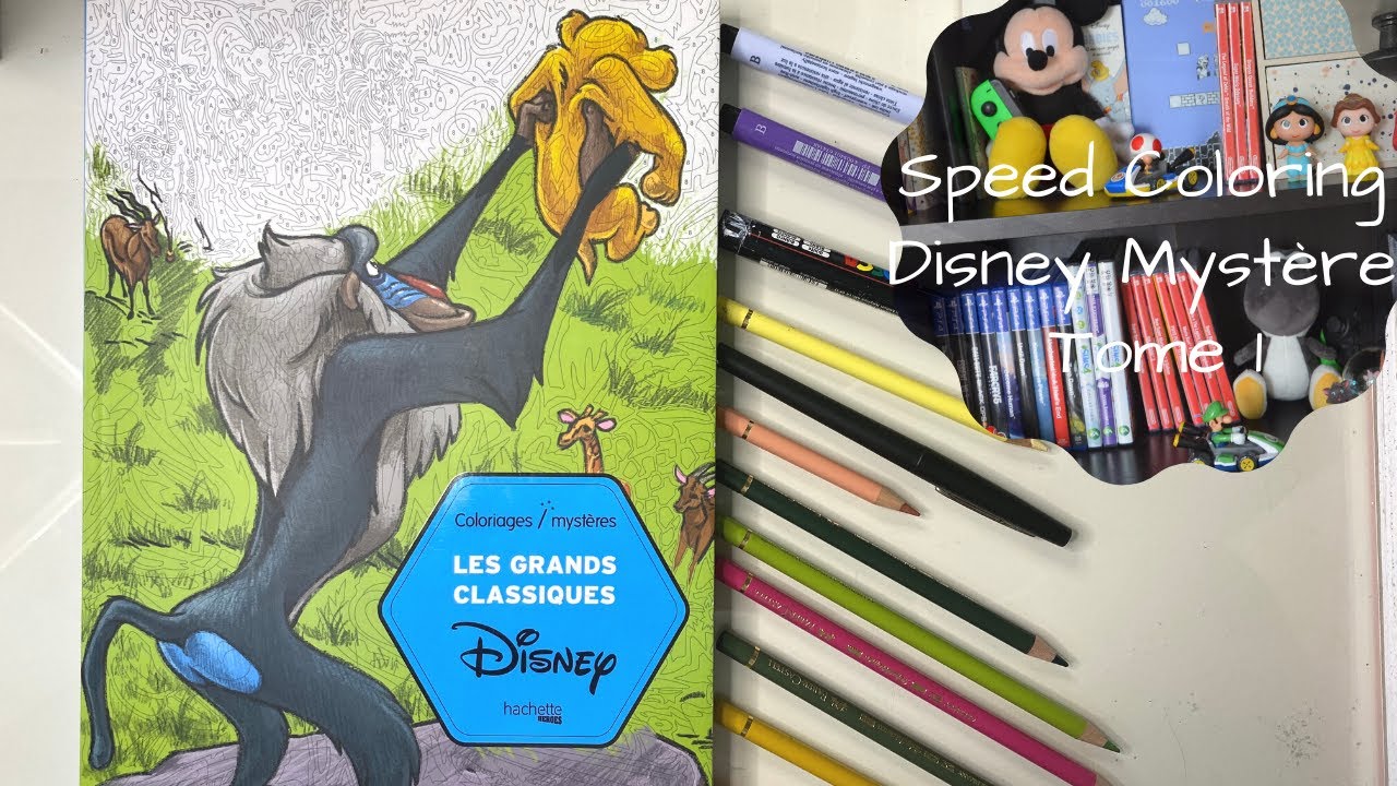 Speed Coloring Disney Mystère Tome 1#2